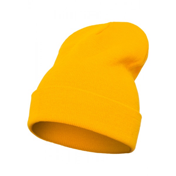 YUPOONG Long Beanie Heavyweight gold