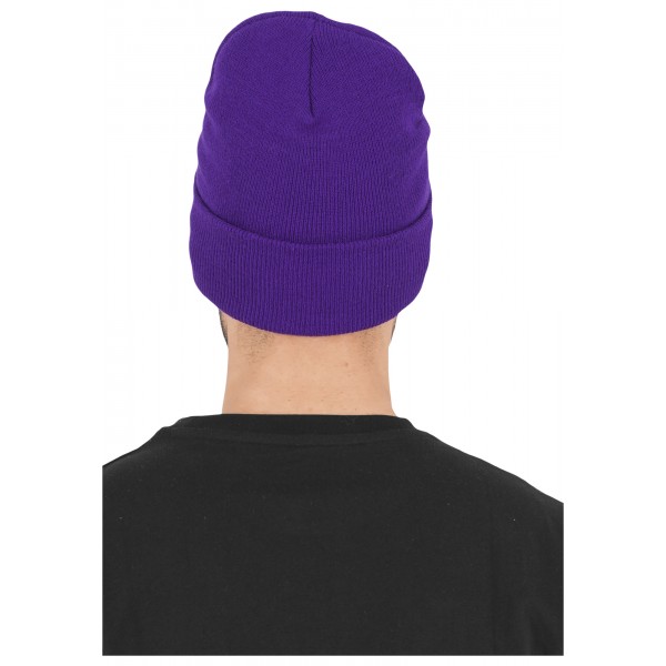 YUPOONG Long Beanie Heavyweight lila