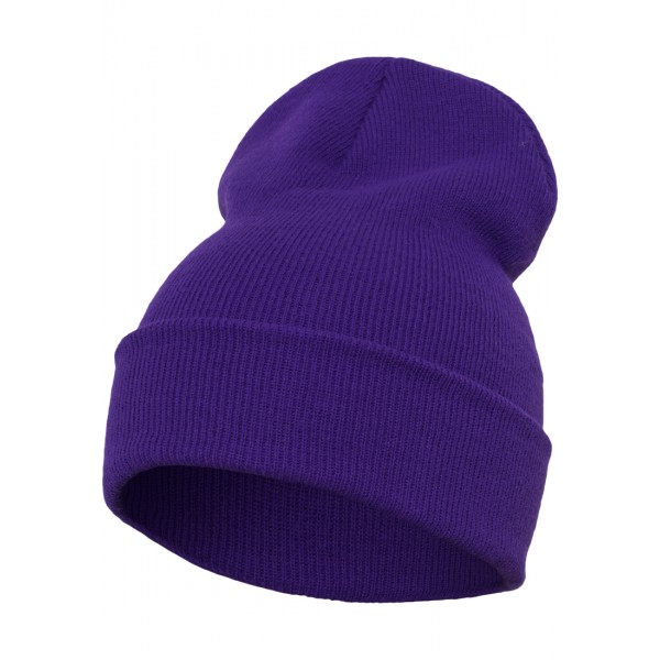YUPOONG Long Beanie Heavyweight lila