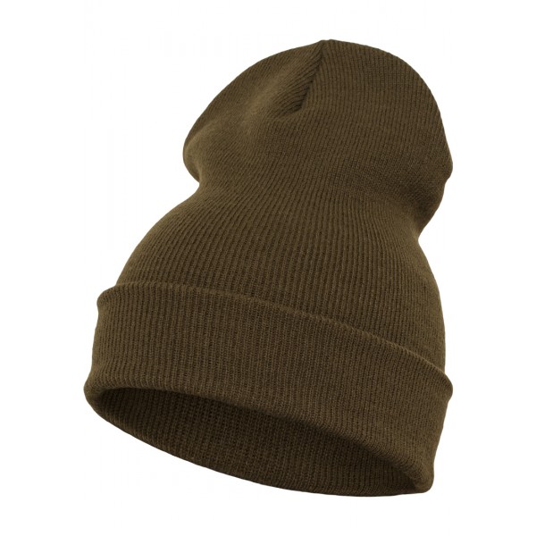 YUPOONG Long Beanie Heavyweight olive