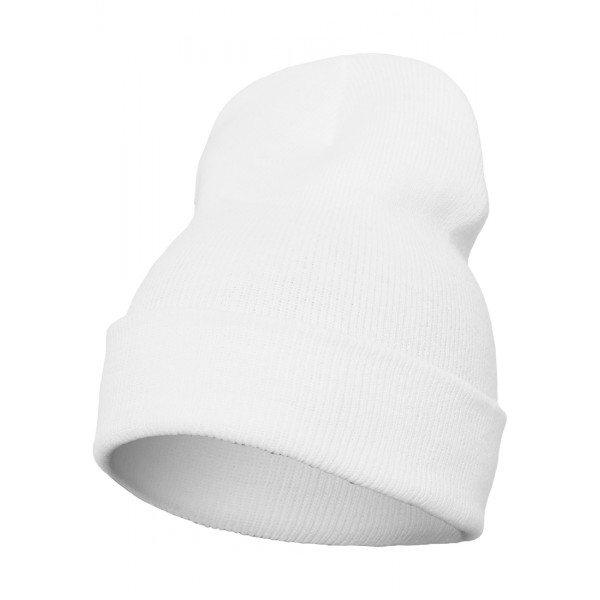 YUPOONG Long Beanie Heavyweight weiß