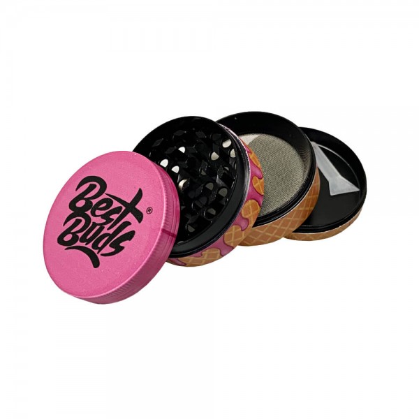 Best Buds Grinder Gelato Raspberry Cone 4-teilig