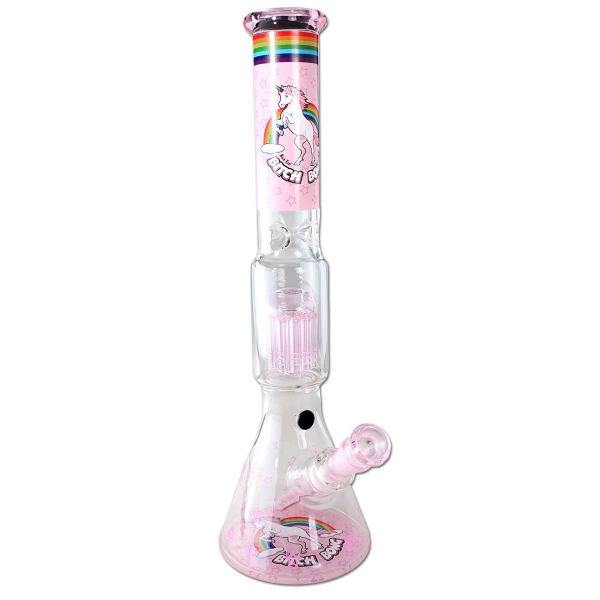 BLACK LEAF Kofferbong Bitch Bong Kolben Armperko