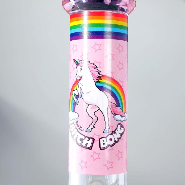 BLACK LEAF Kofferbong Bitch Bong Kolben Armperko