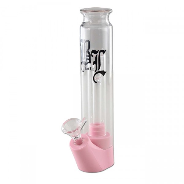 Black Leaf Bird Bong rosa/pink