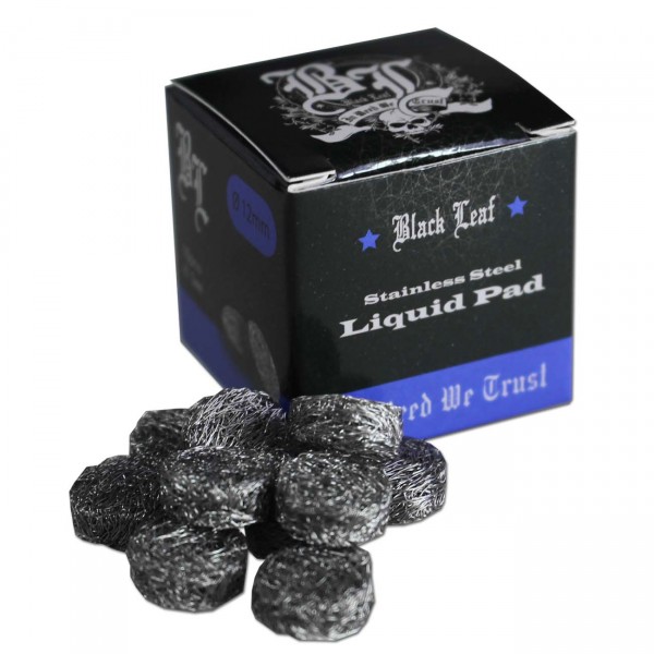 Black Leaf 10 Edelstahl-Tropfkissen 12 mm