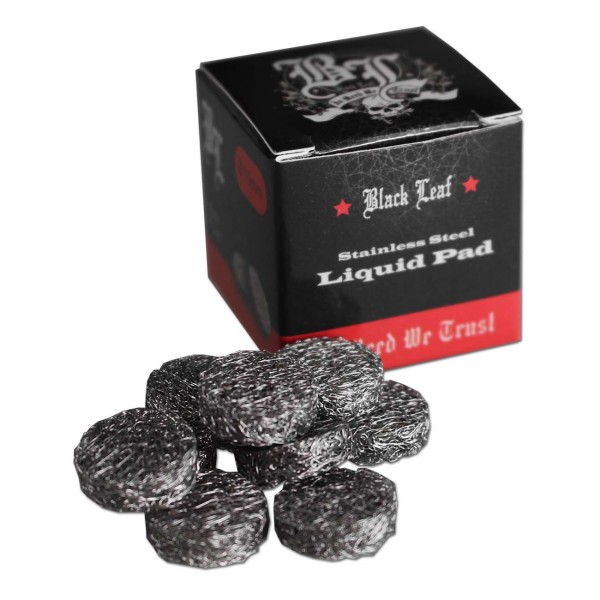 Black Leaf 10 Edelstahl-Tropfkissen 15 mm