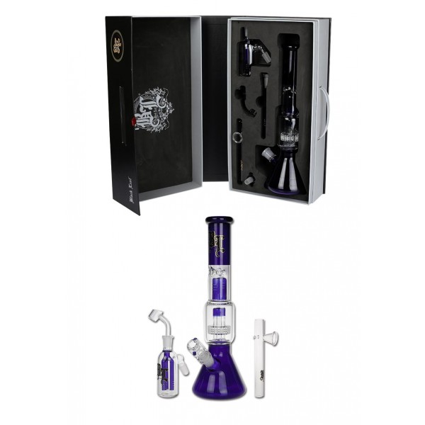 BLACK LEAF Kofferbong Perko Ice für Kräuter/Öl blau