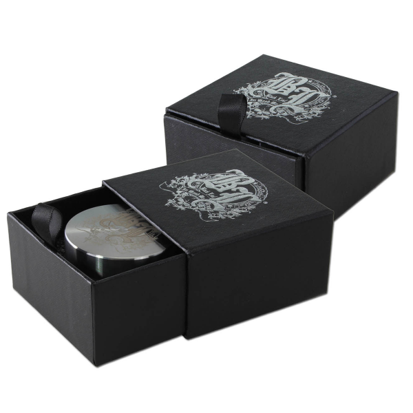 Black Leaf Edelstahl Grinder Ø 50 mm 4-teilig 