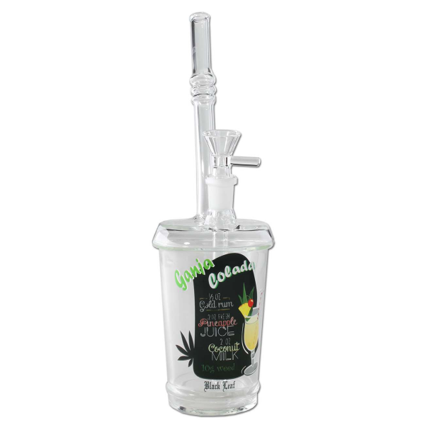 Black Leaf Becher Bong "Ganja Colada" 14,5