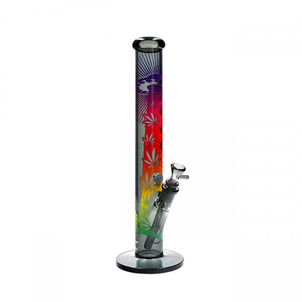 FIRE-FLOW™ X BLACK LEAF Bong UFO Gradient