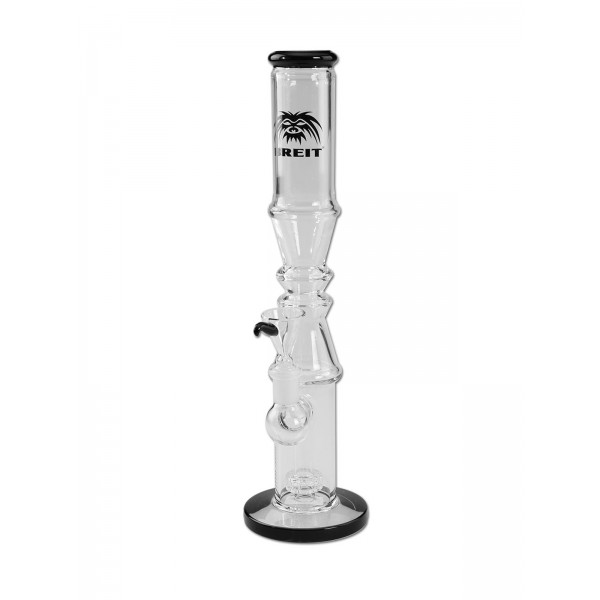 BREITSEITE Glasbong mit Trommelperkolator