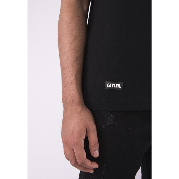 C&S WL Cangels Tee schwarz-gelb Detail