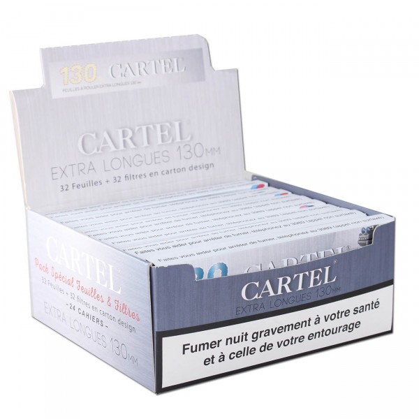 CARTEL Extra Long Papers 130 mm + Art Tips
