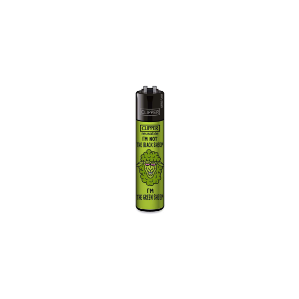 CLIPPER Feuerzeug Think Green Green Shep