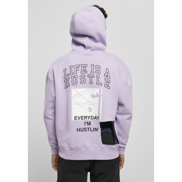 Cayler & Sons Hustle Life MC Box Hoodie lila