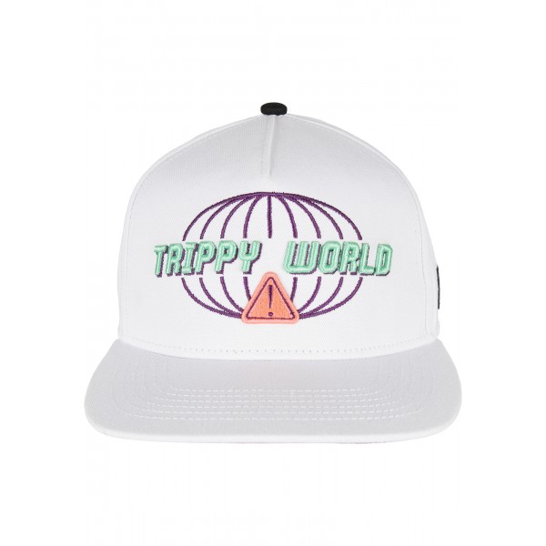 Cayler & Sons Trippy World Cap weiß