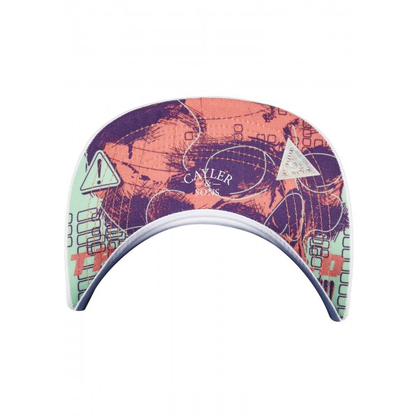 Cayler & Sons Trippy World Cap weiß
