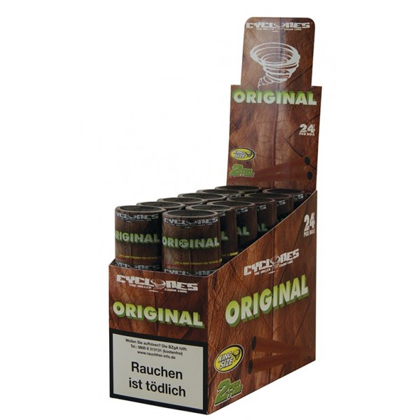 Cyclones Hemp Blunt Original, 24er Box