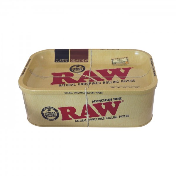 RAW Munchies Box mit Rolling Tray