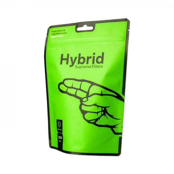 Hybrid Supreme Aktivkohlefilter 6,4 mm 250er Beutel
