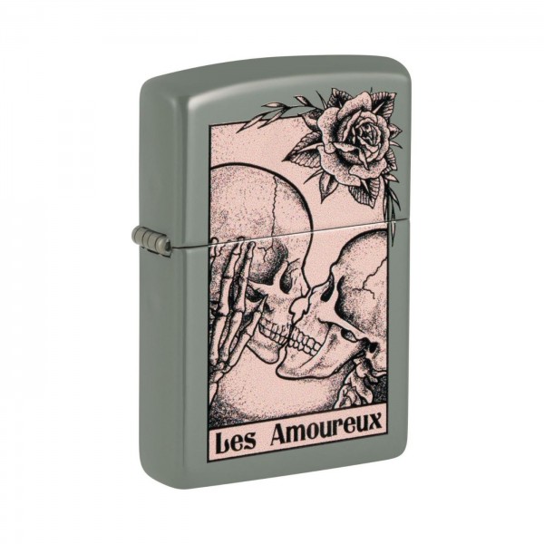 Zippo Feuerzeug Skull Kiss