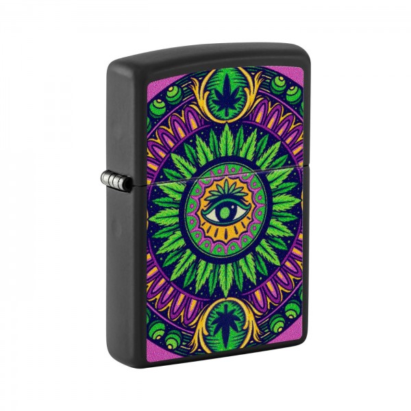 Zippo Feuerzeug Cannabis Design Eye