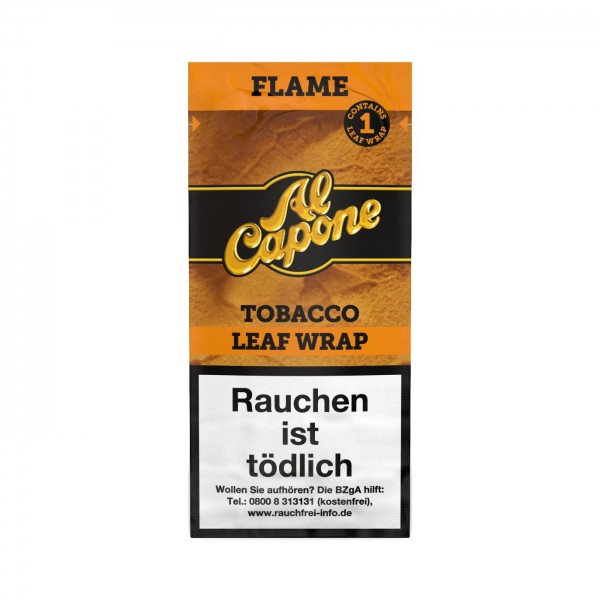 Al Capone Tobacco Leaf Wrap Flame einzeln