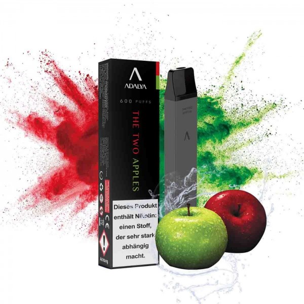 Adalya Vape "The Two Apples" Einweg E-Zigarette 20 mg