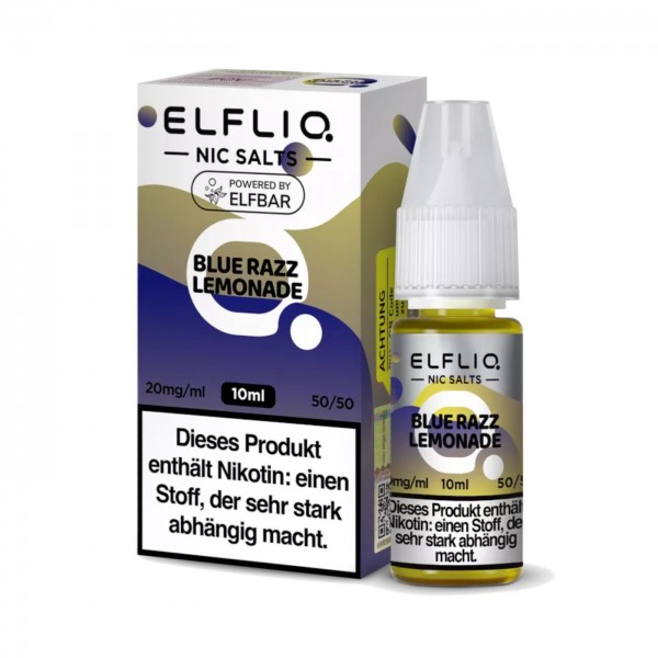 ELFBAR Elfliq Blue Razz Lemonade Nikotinsalz Liquid 10ml