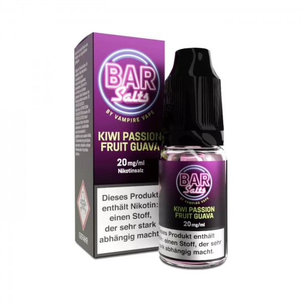 Vampire Vape Bar Salts Kiwi Passion Fruit Guava Nikotinsalz Liquid