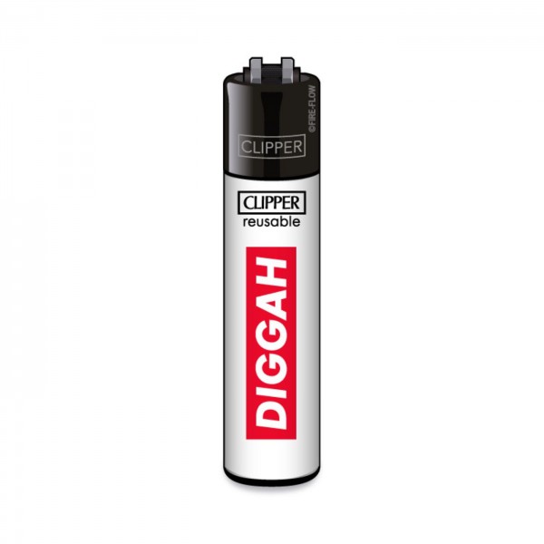 CLIPPER Feuerzeug Jugendwort #7 Diggah