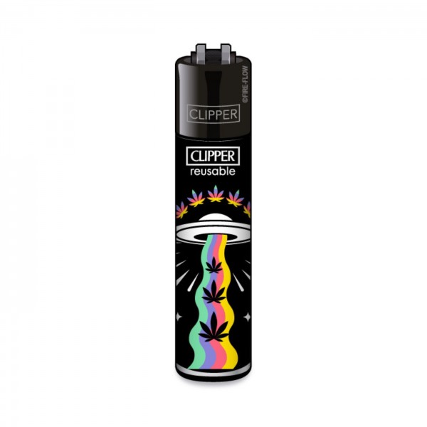 CLIPPER Feuerzeug 420 Rainbow UFO Beam