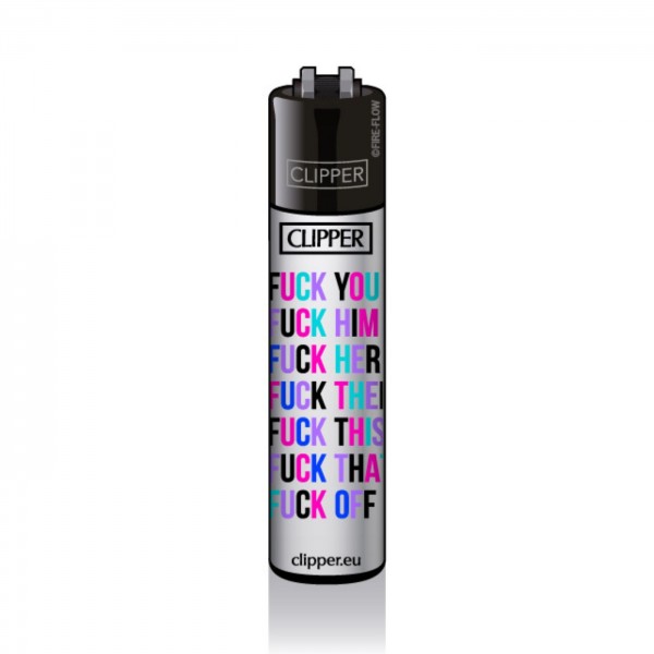 CLIPPER Feuerzeug Fuck Off