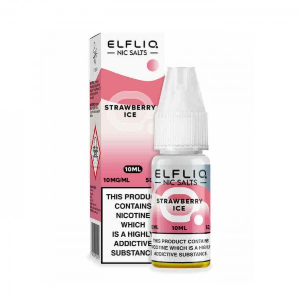 ELFBAR Elfliq Strawberry Ice Nikotinsalz Liquid 10ml