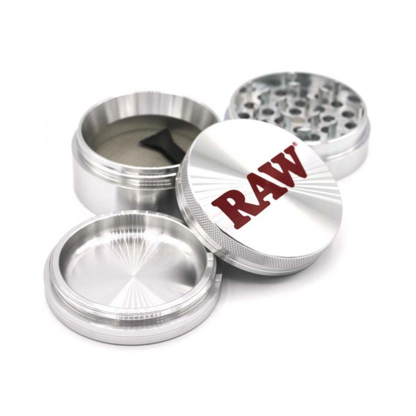 RAW Alu Grinder Ø 55 mm 4-teilig 