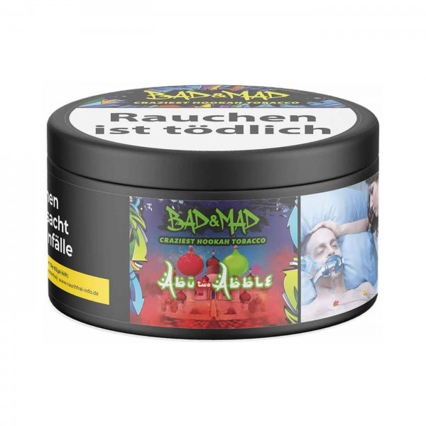 Bad & Mad Shisha Tabak "Abu Two Apple" 25 g Dose