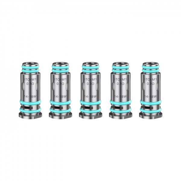 VooPoo ITO-M1 0,7 Ohm Verdampferköpfe 5 Stück