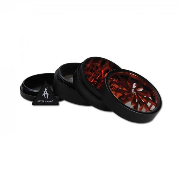 'After Grow' 'Thorinder' Grinder Ø 62 mm 4-tlg. schwarz-orange