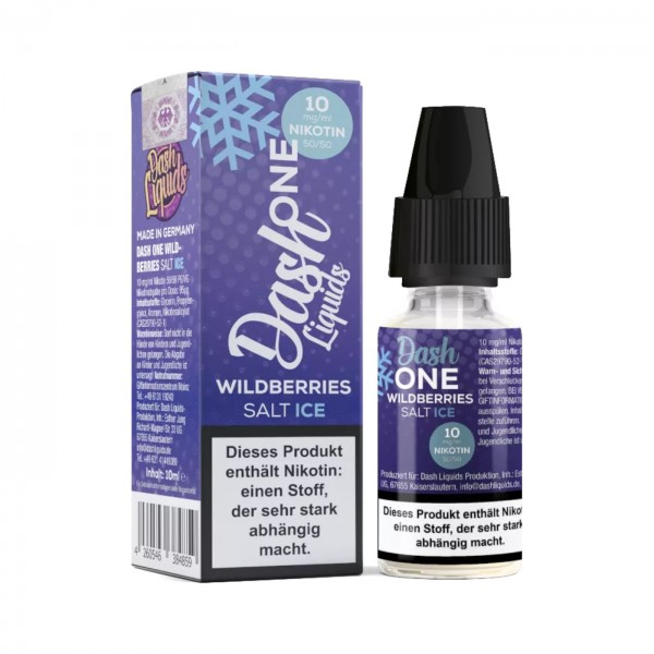 Dash Liquids One Wildberries Ice Nikotinsalz Liquid 10ml