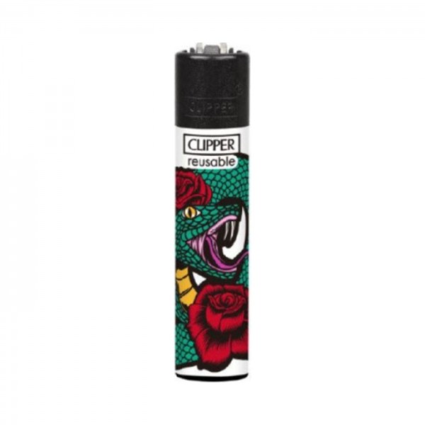 CLIPPER Feuerzeug Hardcore Jungle "Snake"