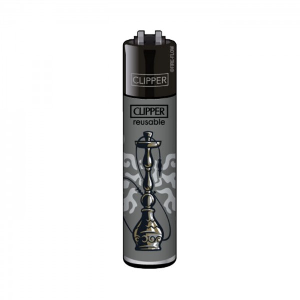 CLIPPER Feuerzeug Shisha grau