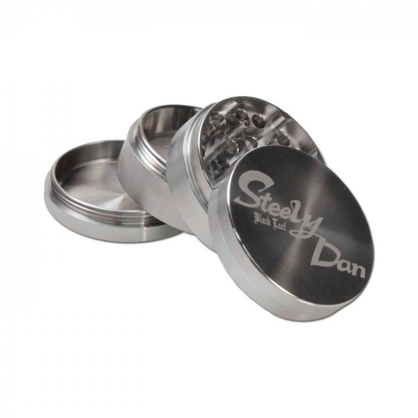Black Leaf Edelstahl Grinder "Steely Dan" Ø 48,6 mm 4-teilig 