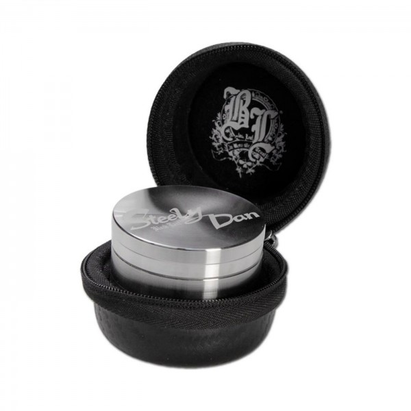 Black Leaf Edelstahl Grinder "Steely Dan" Ø 48,6 mm 4-teilig 