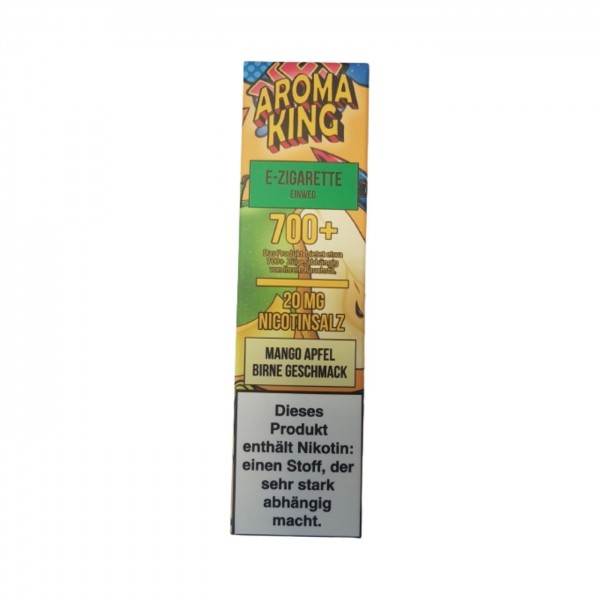 Aroma King "Mango Apfel Birne" Einweg E-Zigarette 20 mg