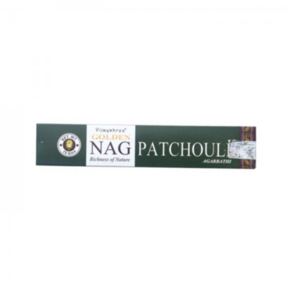 Golden Nag Räucherstäbchen Patchouli 15 g