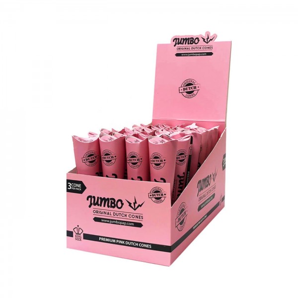 Jumbo Pink Cones King Size 3er Pack