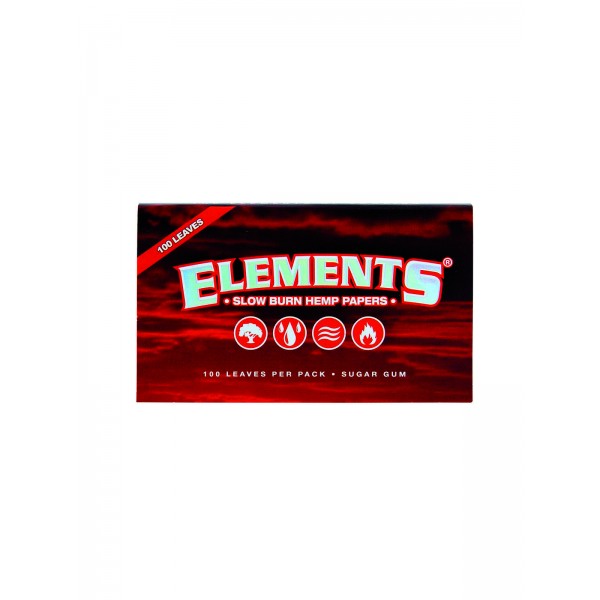 ELEMENTS Red Papers Single Wide, Heftchen einzeln