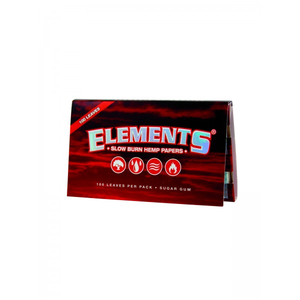 ELEMENTS Red Papers Single Wide, Heftchen einzeln