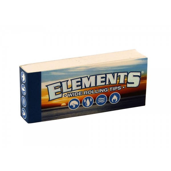 ELEMENTS Wide Filter Tips, 50er Box